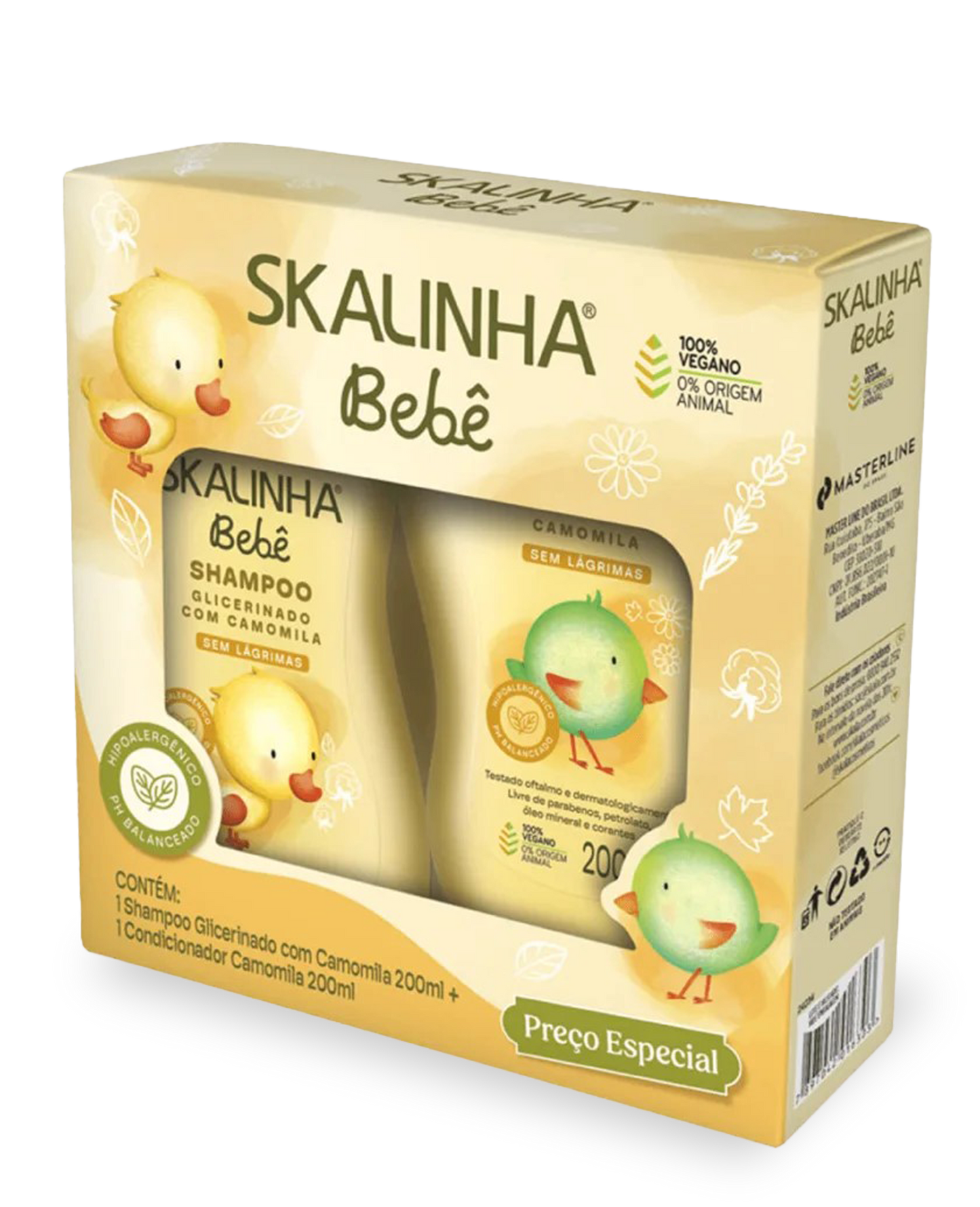 Skalinha Baby Shampoo and Conditioner Set