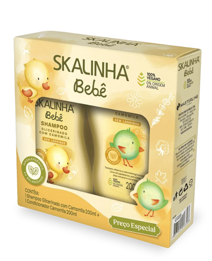 Skalinha Baby Shampoo and Conditioner Set