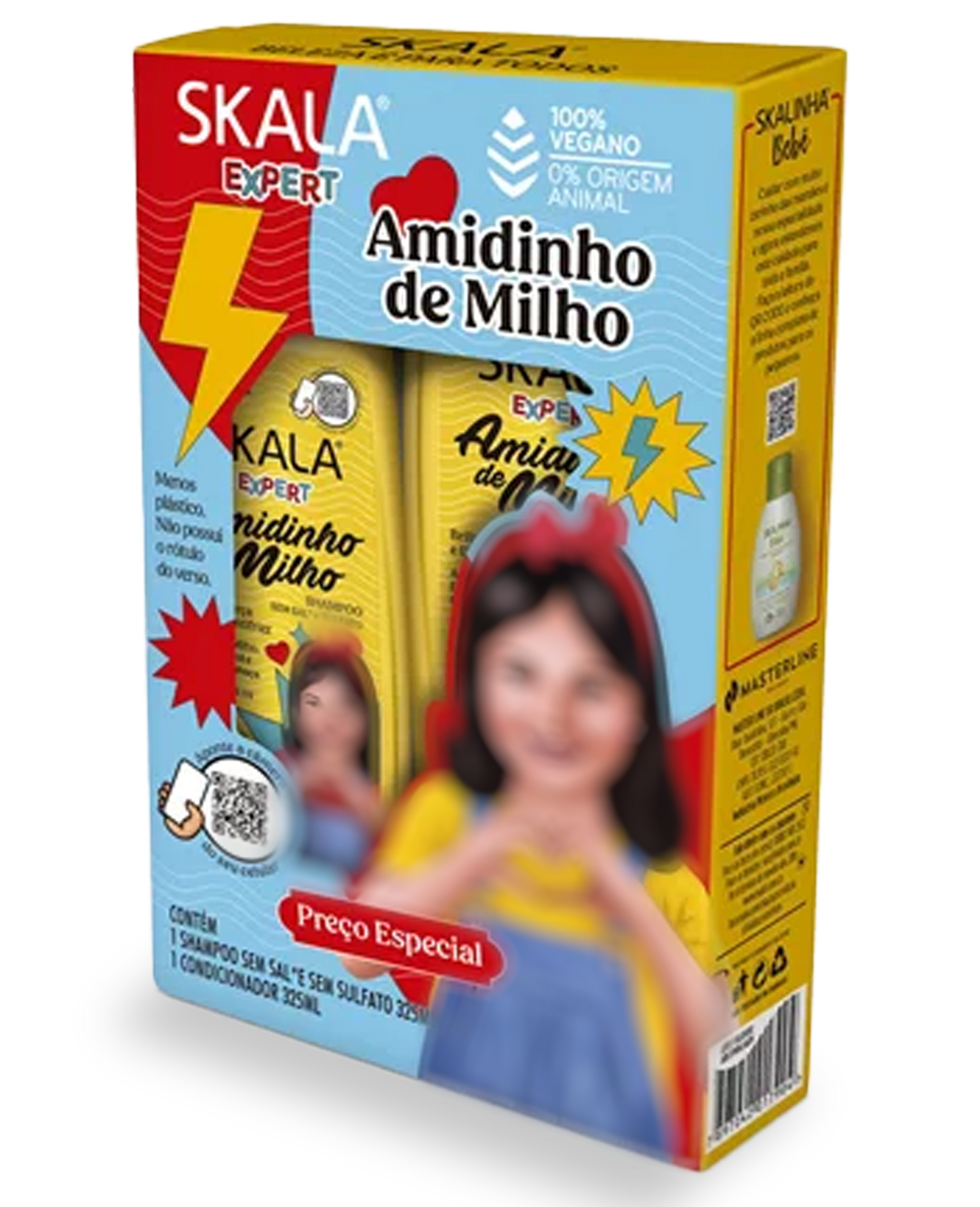 Amidinho de Milho Kids Shampoo and Conditioner Set