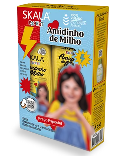 Amidinho de Milho Kids Shampoo and Conditioner Set